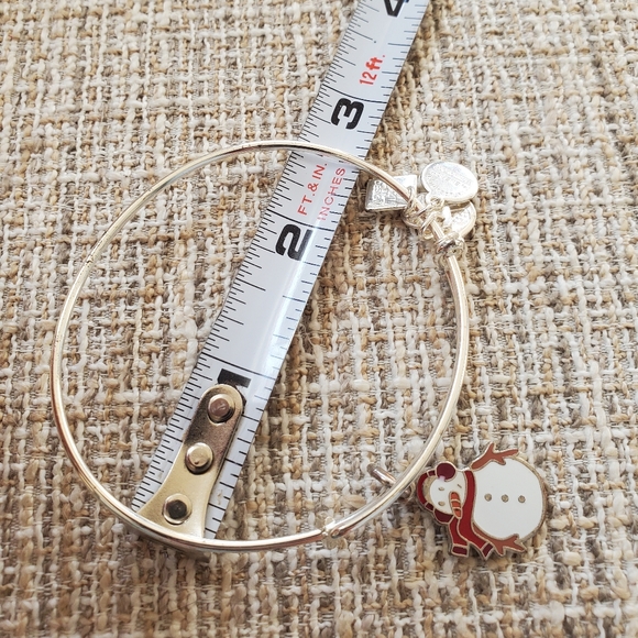Alex and Ani Snowman Bracelet - Picture 4 of 5